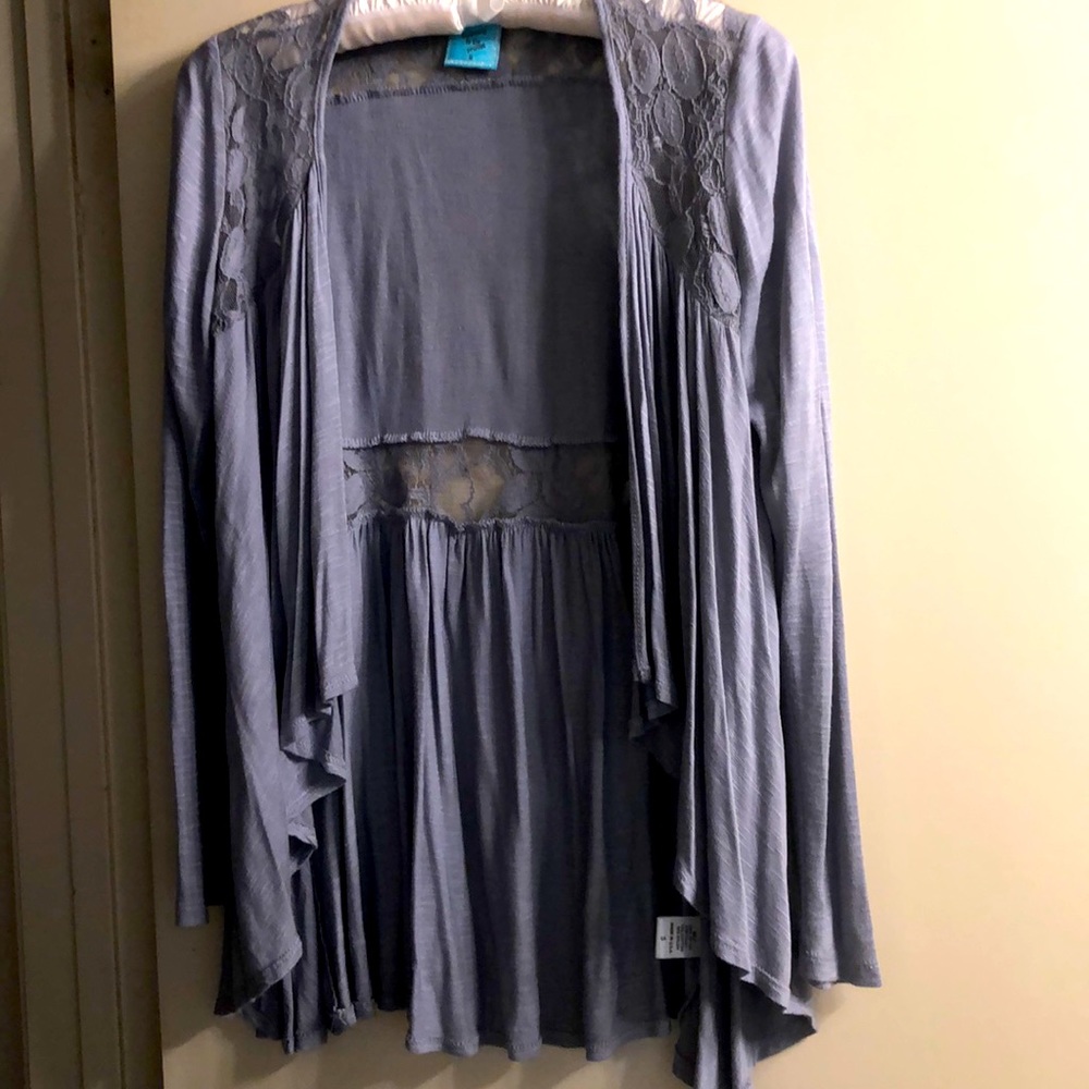h.i.p, open blouse barely worn
